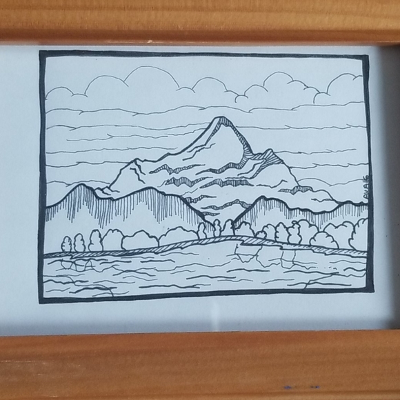 Minimalist Line Drawing - Picture 2 of 4